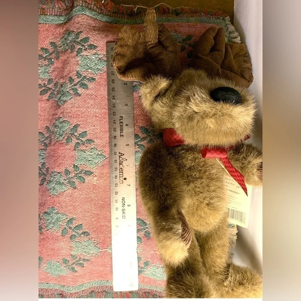 Vintage Boyds Bears Malone E MooseTRAX The Moose Plush Retired JB Bean